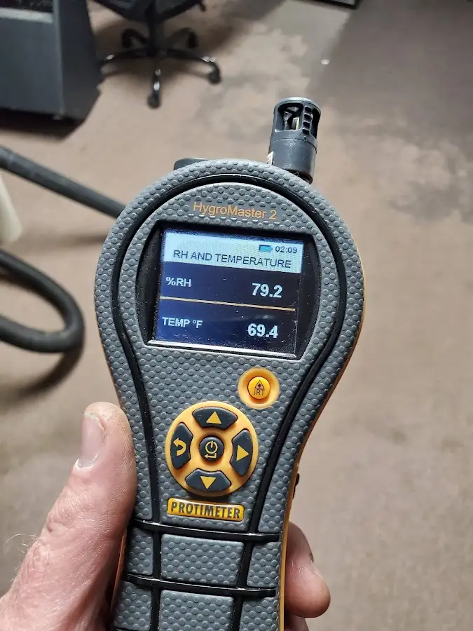 Moisture meter humidity assessment for Mold Remediation & Removal in Merriam